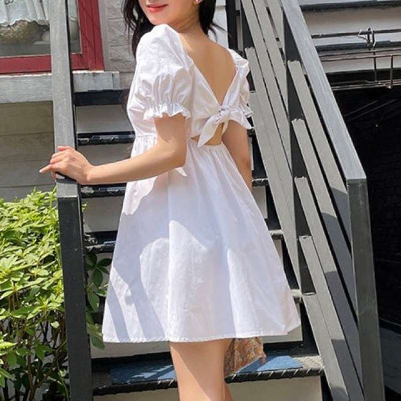 Korean cotton dress sale