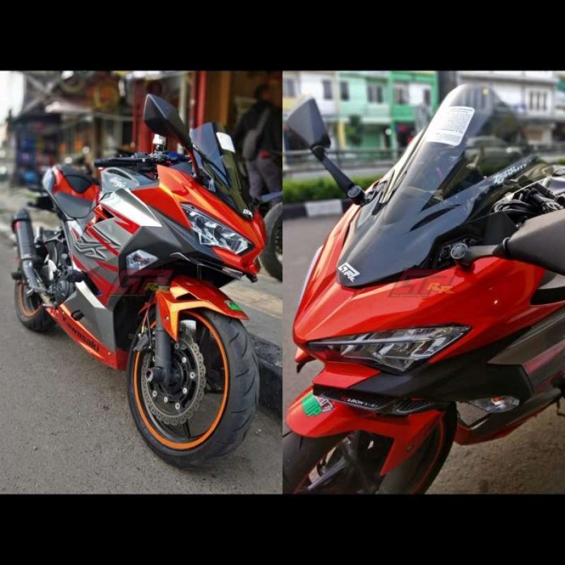 Windshield zero gravity shop ninja 250 fi
