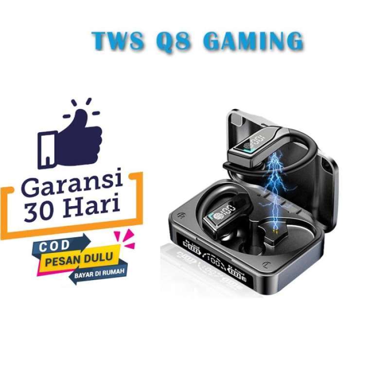 Promo Headset TWS Q8 Nirkabel HiFI Stereo Wireless Earphone Noise
