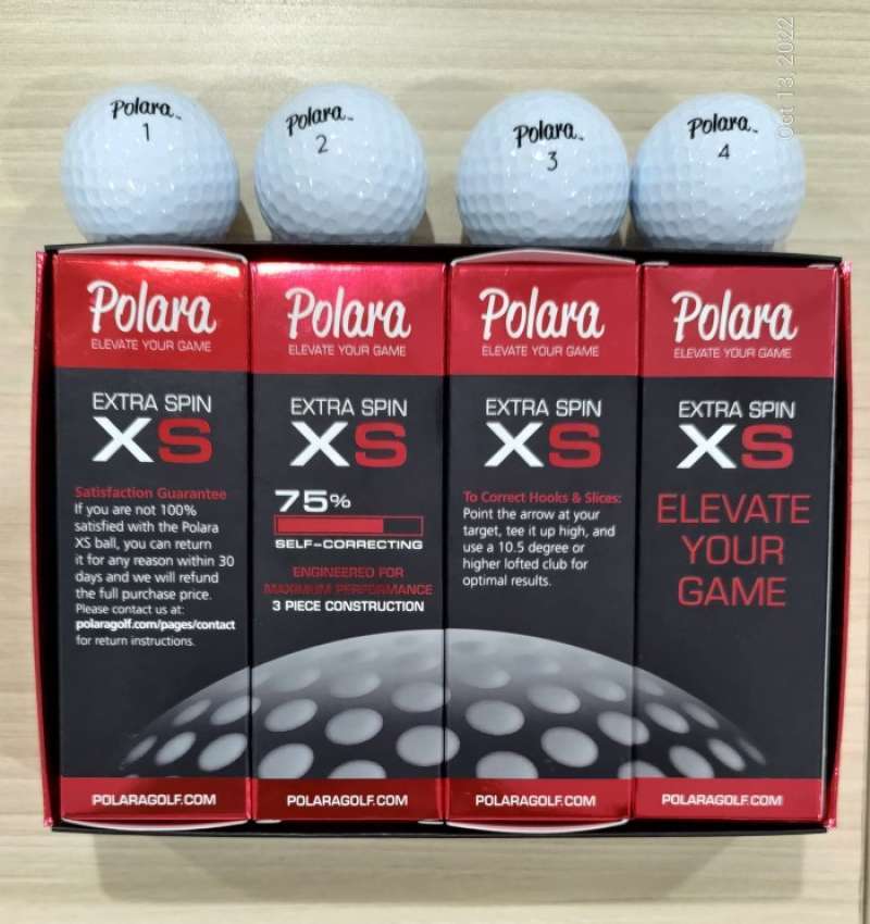 Promo POLARA ULTIMATE STRAIGHT GOLF BALL XS 1 Dz 12 Bola Diskon