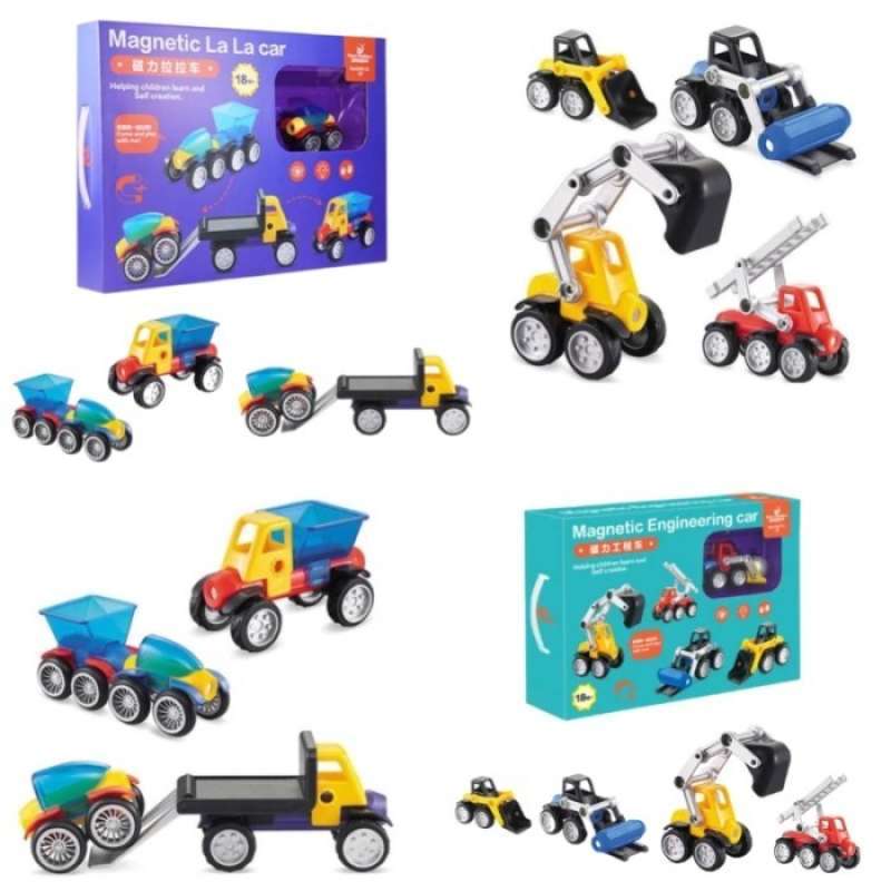 Jual Simulation Toy Smart Builders Magnetic Assembling Building Block Di Seller Nawangshop Harapan Jaya Kota Bekasi Blibli