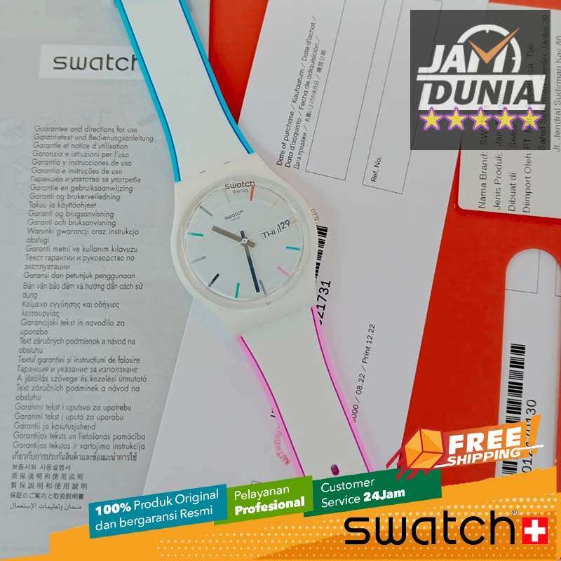 JAM TANGAN SWATCH JAM SWATCH ORIGINAL GW708 SWATCH GW 708 EDGYLINE JAM TANGAN WANITA JAM WANITA NG RS