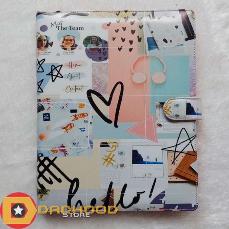 Jual Binder Printing Motip Aesthetic Hello A5 ring 20 B5 ring 26 Di Seller Premier Market ID Cengkareng Timur Kota Jakarta Barat Blibli