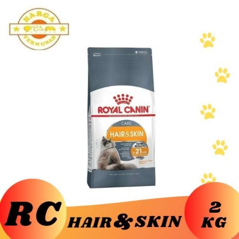 Promo Royal Canin Hair And Skin 2kg Makanan Kucing Diskon 33 di