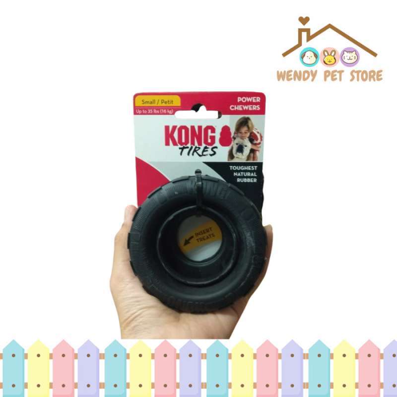 Promo Mainan Anjing Dog Toy KONG Tires Extreme Small Diskon 33 di