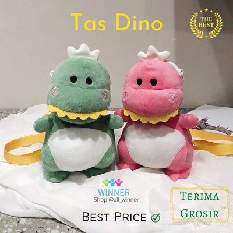 Jual TAS DINOSAURUS Boneka SELEMPANG Kartun BAHAN PLUSH Bag TAS