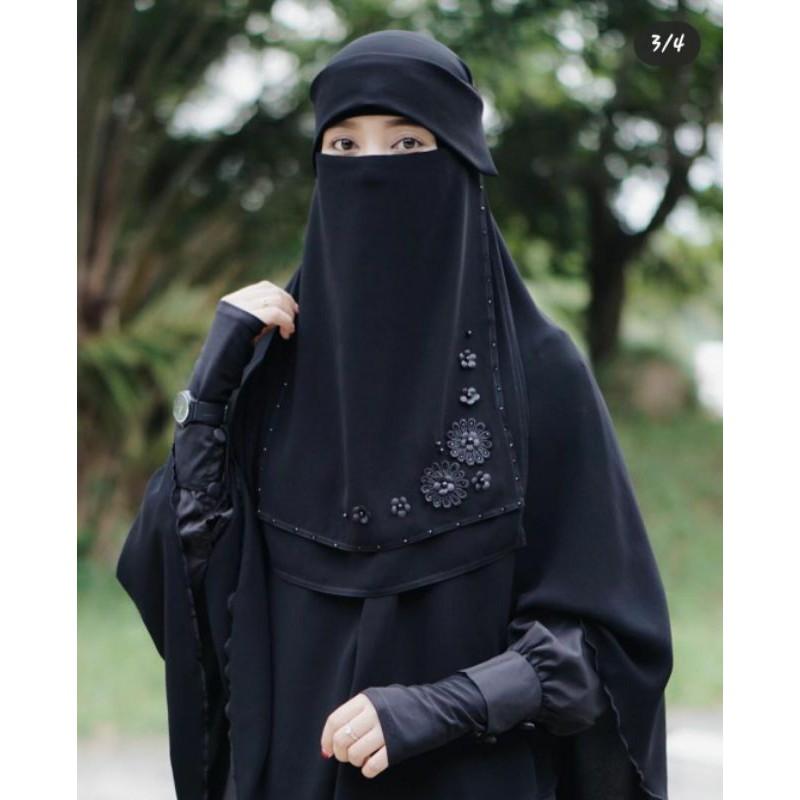 Promo Niqab Bandana Niqab Cadar Niqab Yaman Cadar Bandana Poni