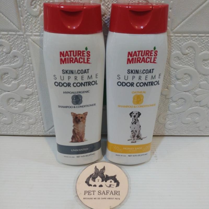 Nature's miracle supreme odor control shampoo sales