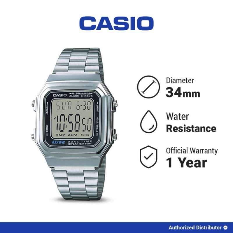 Casio a178wa sales