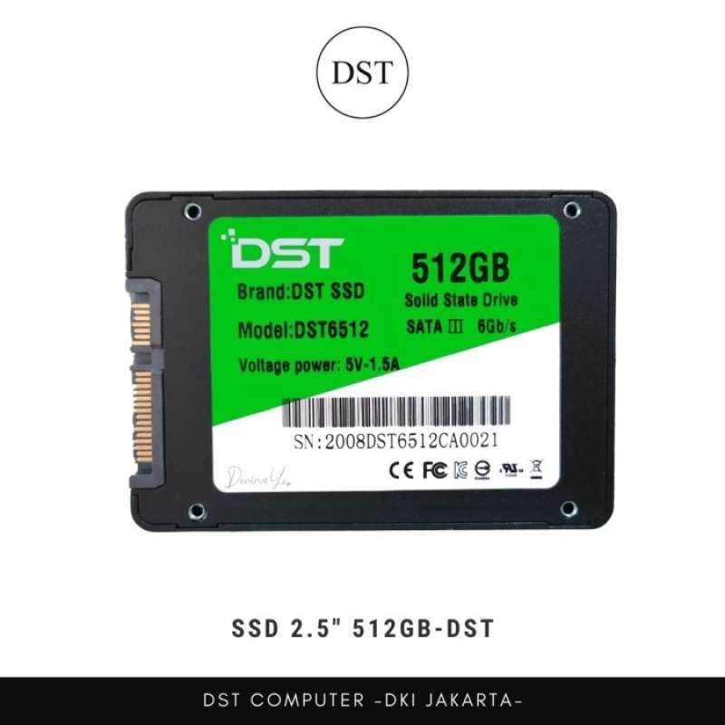 Jual Ssd Sata 512 Gb Dst New Di Seller Tikno Store Kalibata Kota Jakarta Selatan Blibli