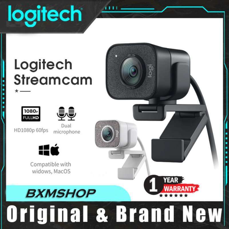 Promo Logitech StreamCam Stream Cam Full HD USB-C Webcam Logitech