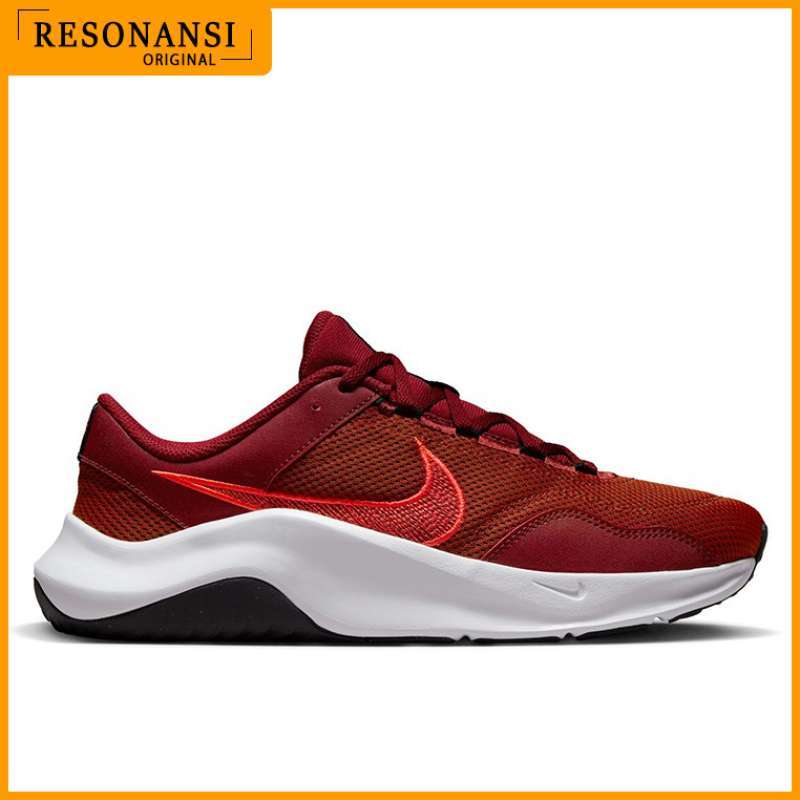 SEPATU PRIA TERBARU NIKE ORIGINAL SPORTS LEGEND ESSENTIAL 3 MERAH