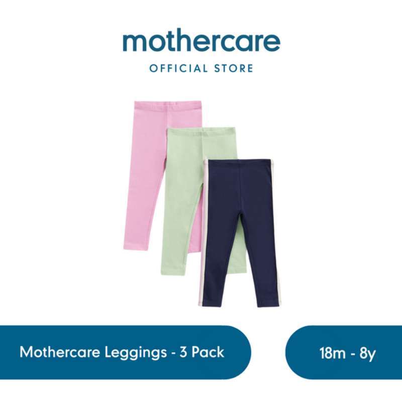 Promo Mothercare Leggings 3 Pack Celana Panjang Anak Perempuan