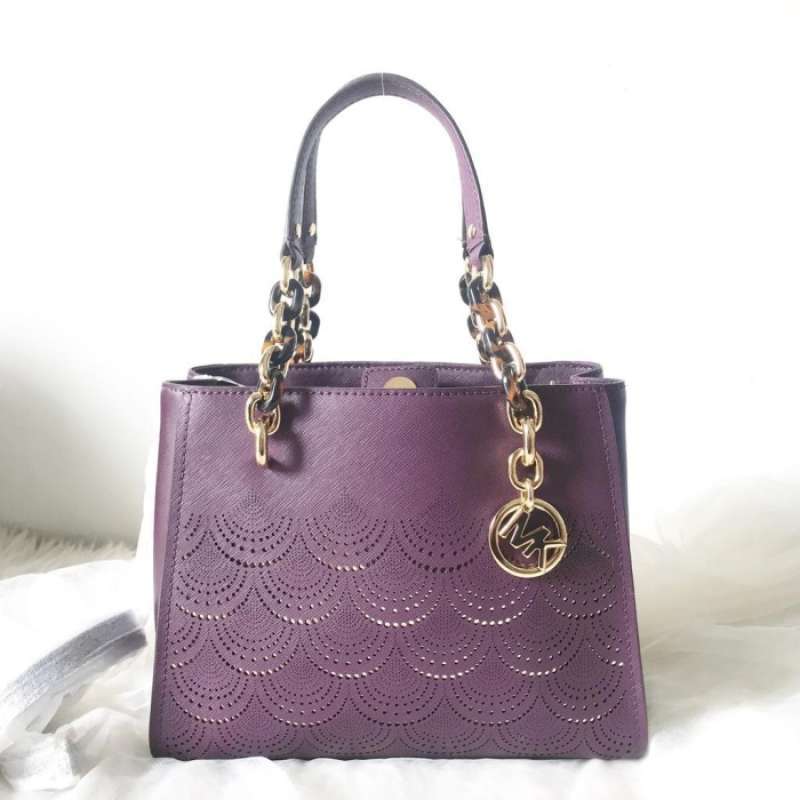 Jual Michael Kors Sofia Med Ns Tote Purple di Seller Min Yoona
