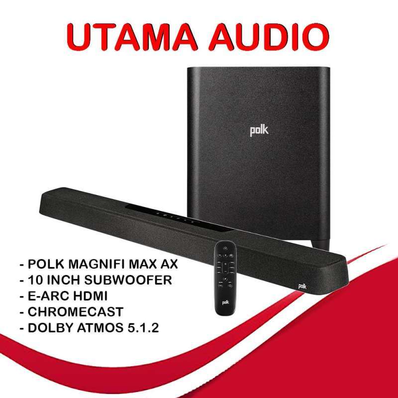 Jual Polk Audio Magnifi Max Ax Atmos Soundbar Garansi Resmi