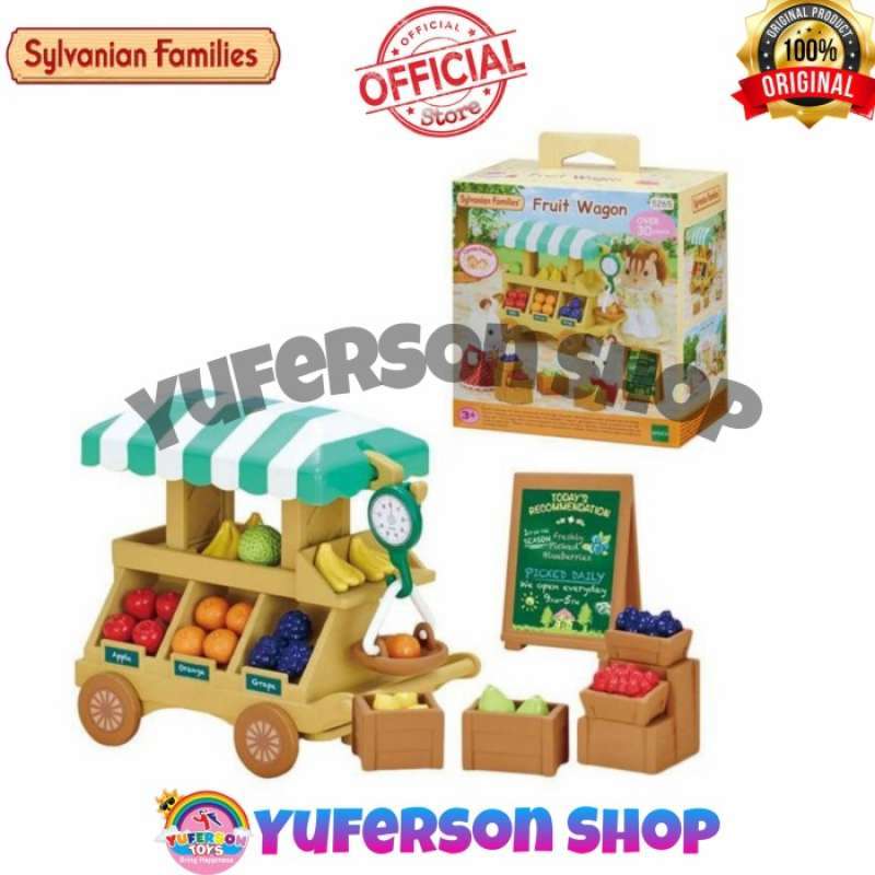 Sylvanian families fruit wagon 2025