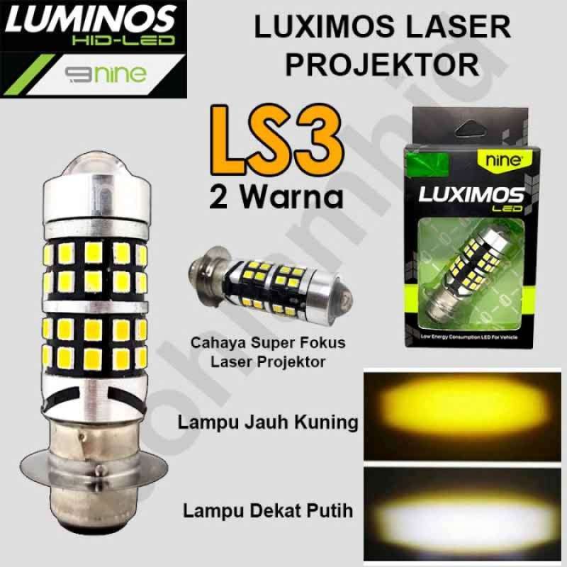 Promo Lampu Motor LED Laser Luminos SMASH TITAN 15W 2Warna H6 M5 T19 Diskon  23% di Seller Tokoelektronik - Sukamanah, Kota Tasikmalaya