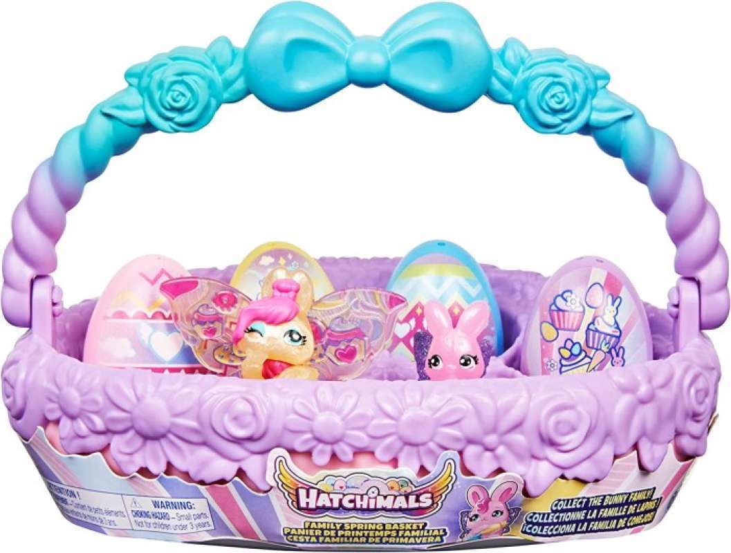 Hatchimals colleggtibles basket discount with 6 hatchimals colleggtibles