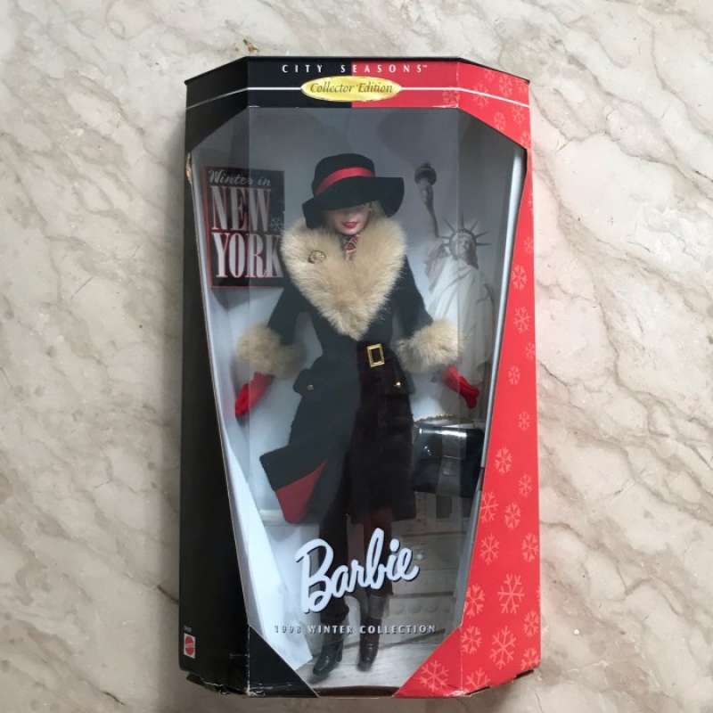 Barbie 1998 sales winter collection
