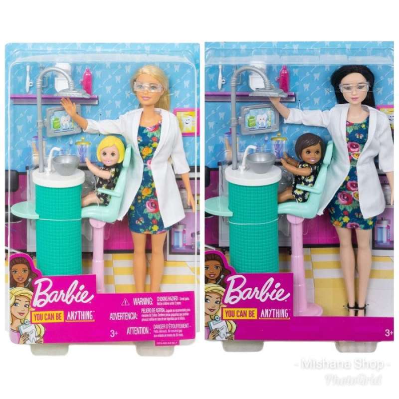 Jual Boneka Blonde Black Barbie Mattel Dentist Dokter Gigi Dolls Playset Di Seller Kim Nona Shop Tegal Alur Kota Jakarta Barat Blibli