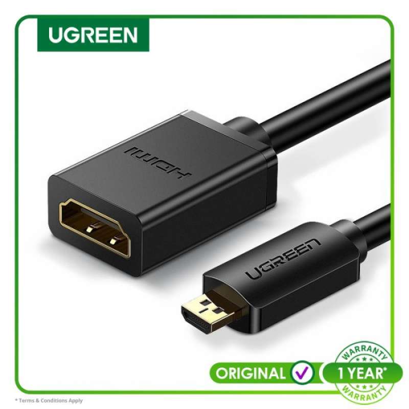 Promo Ugreen Micro Hdmi Male To Hdmi Female Adapter 22cm 20134 Diskon 23 Di Seller Primastore Kebon Kacang Kota Jakarta Pusat Blibli