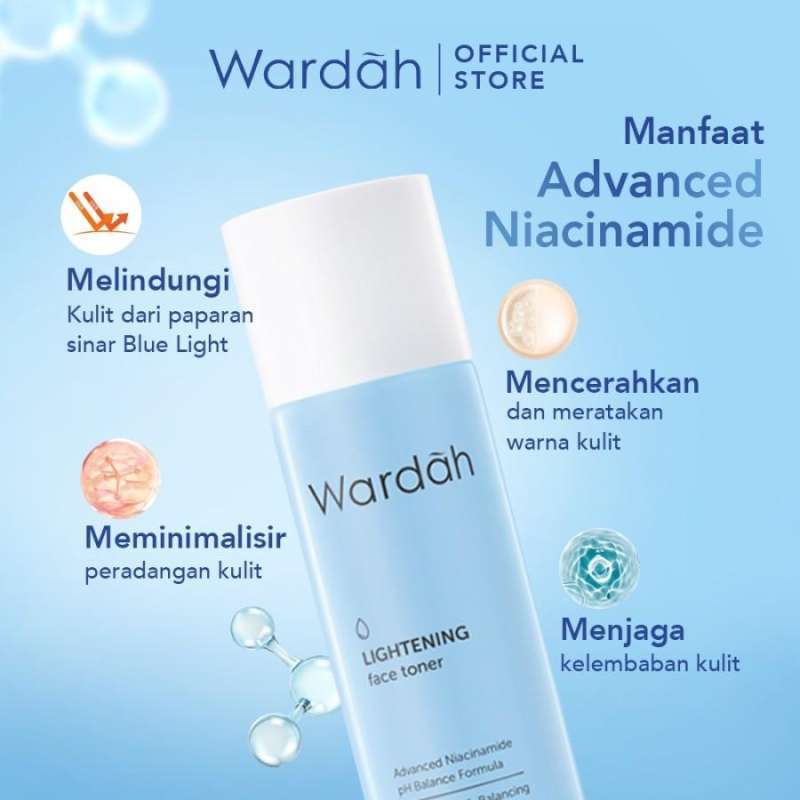 Wardah hydrating toner shop