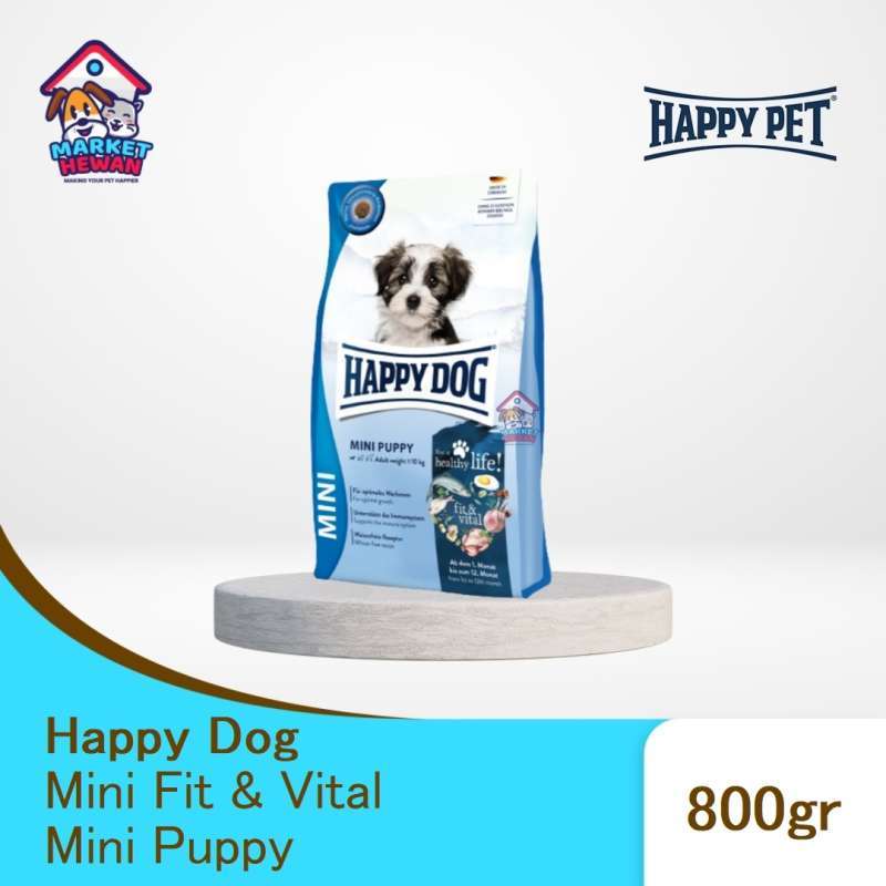 Jual Happy Dog Mini Fit Vital Puppy 800 Gram Di Seller Market