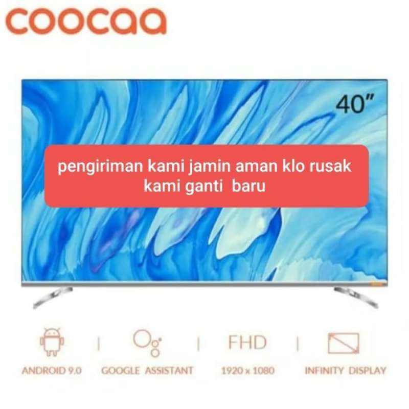 Coocaa 40s6g android tv 40 inch smart tv 40inch versi 9.0 pie