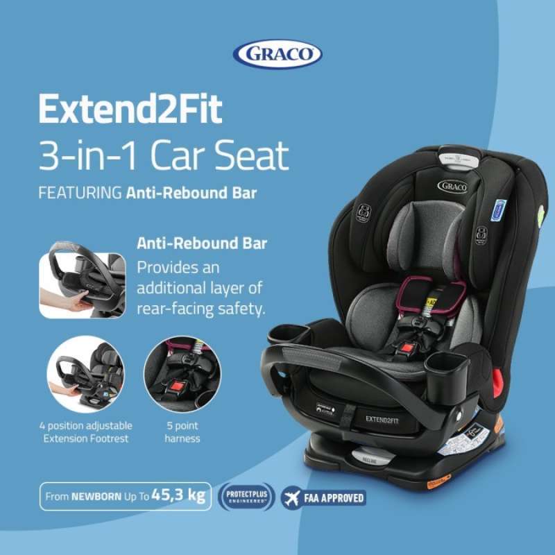 Sale Graco Extend To Fit Feat Rapid Remove Car Seat Anak Terlaris