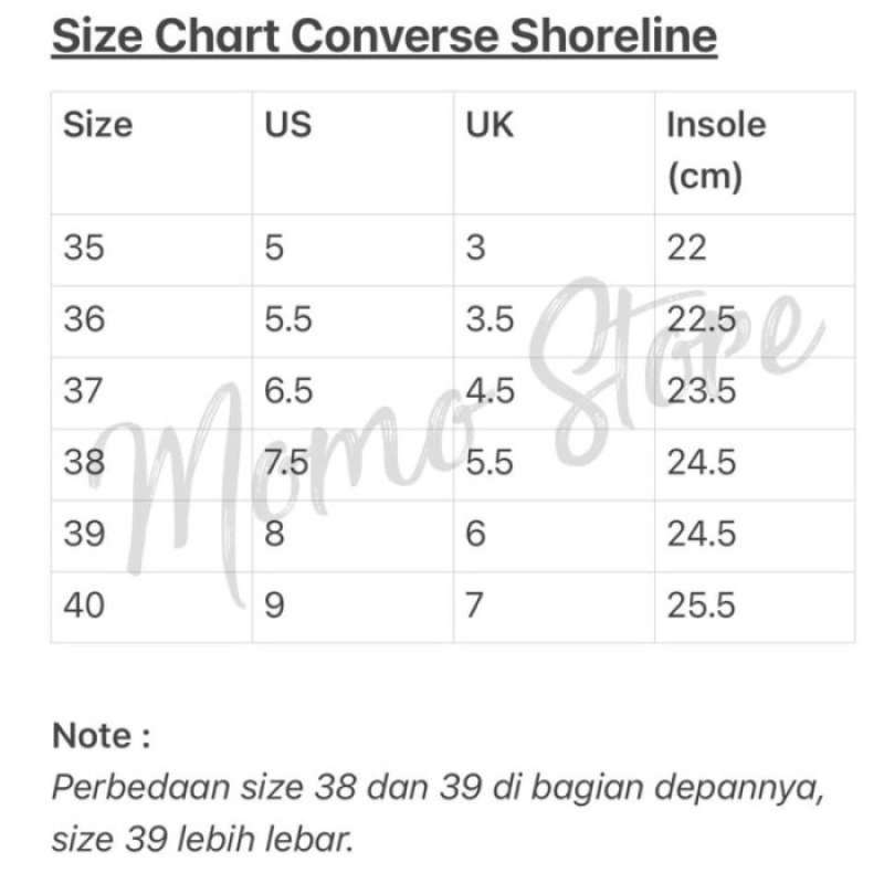 Jual Converse A Chuck Taylor All Star Shoreline Original 38 Hitam Di Seller Edumart Super Cengkareng Timur Kota Jakarta Barat Blibli