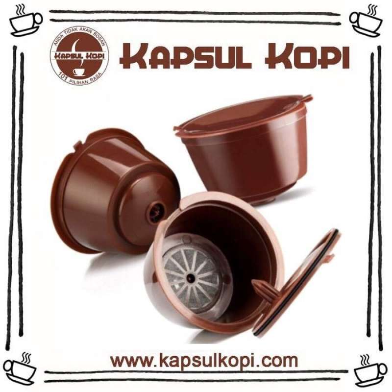 Jual Kapsulkopi Kapsul Refill Nescafe Dolce Gusto Food Grade Bpa Free Aman Di Seller Rizky Putra Shop Meruya Selatan udik Kota Jakarta Barat Blibli