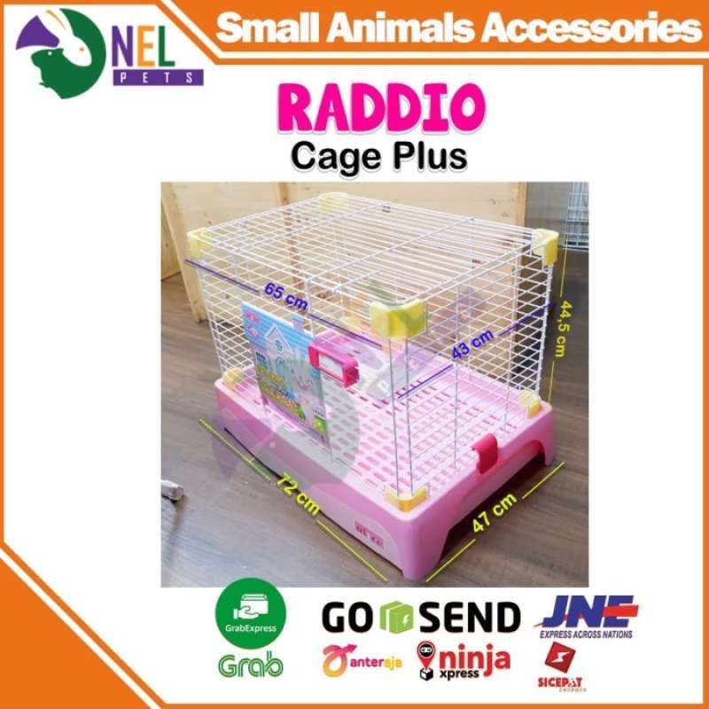 RADDIO RABBIT CAGE PLUS ALICE AE116 KANDANG KELINCI RADDIO PLUS