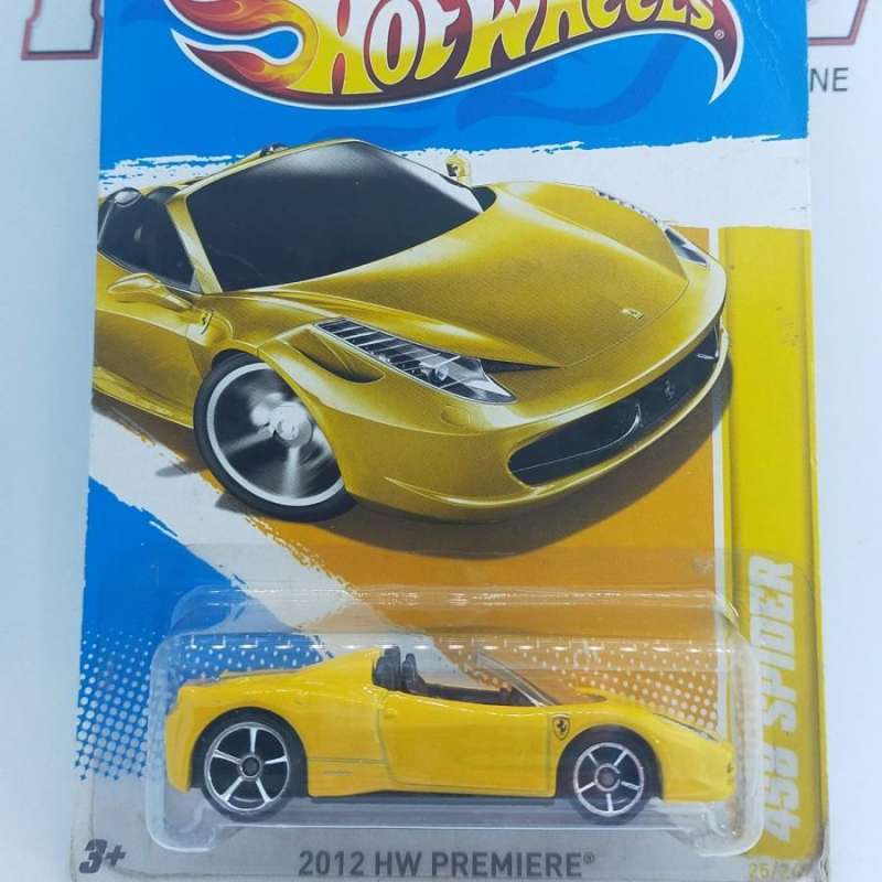 Hot wheels 458 spider hotsell