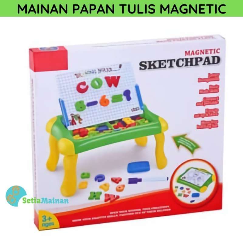 Magnetic sketchpad store