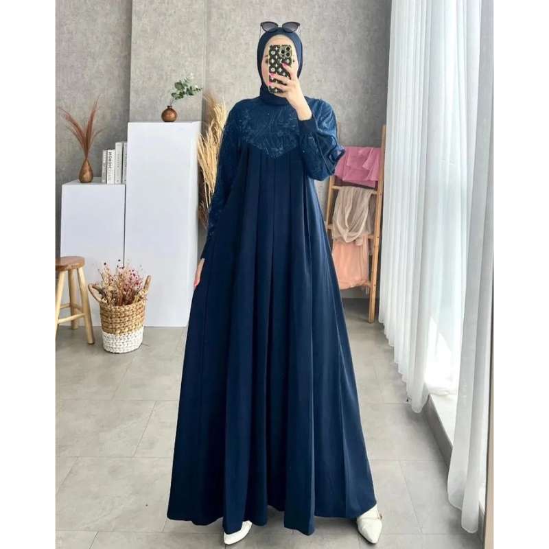 Promo Long Dress Gamis Brukat Devina Maxi Dress Wanita Kondangan Diskon 33 Di Seller Lovalotta.id Cipedak Kota Jakarta Selatan Blibli
