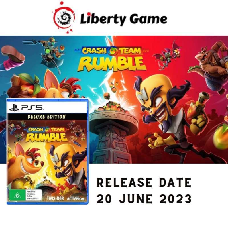 Promo Ps5 Crash Team Rumble Deluxe Edition Diskon 4% Di Seller