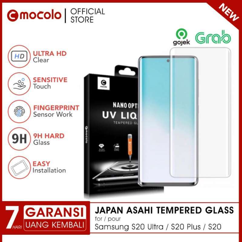 Mocolo Tempered Glass Samsung Galaxy S20 Ultra S20 Plus S20 Anti  Gores Screen Guard Protector TG