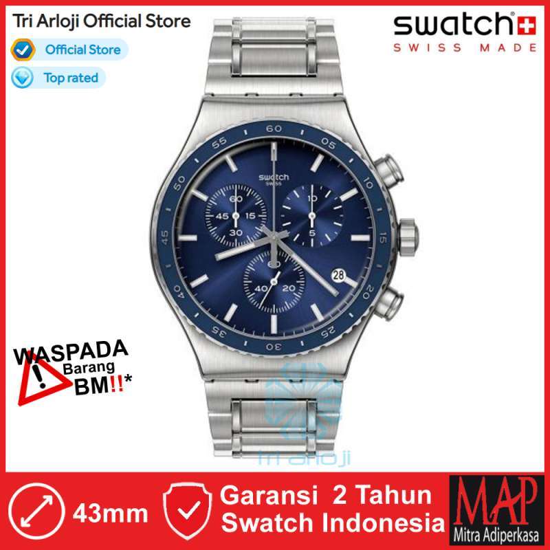 Harga jam swatch irony stainless steel outlet
