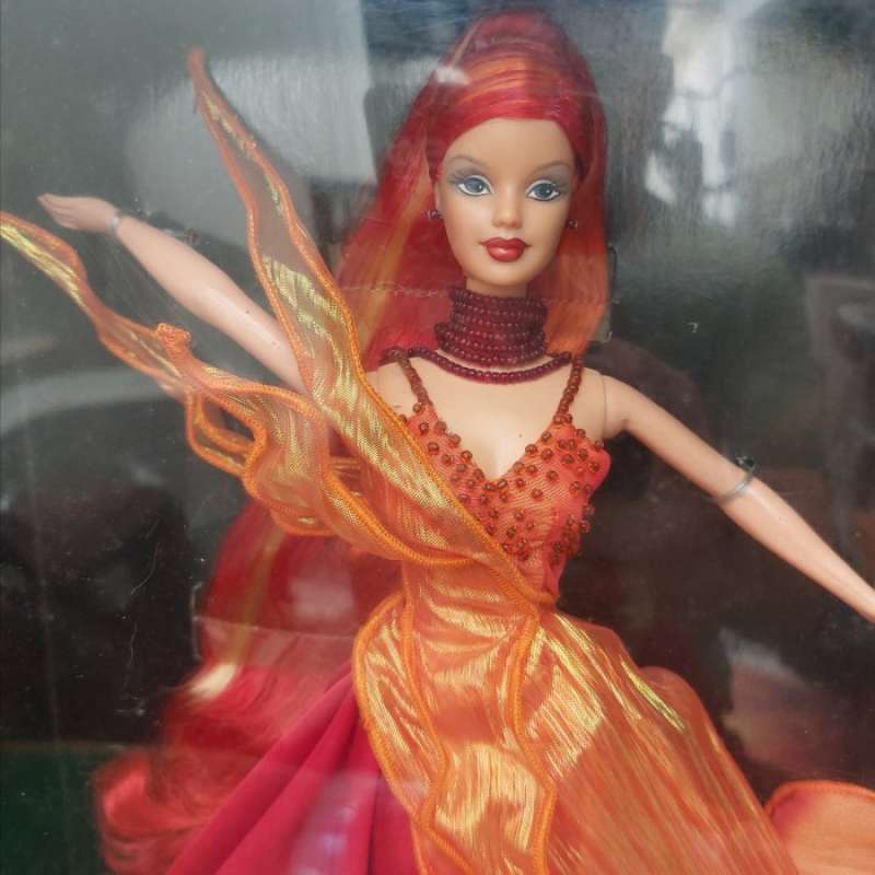 Jual Dancing Fire Barbie Mattel 26327 Essence of Nature Collection