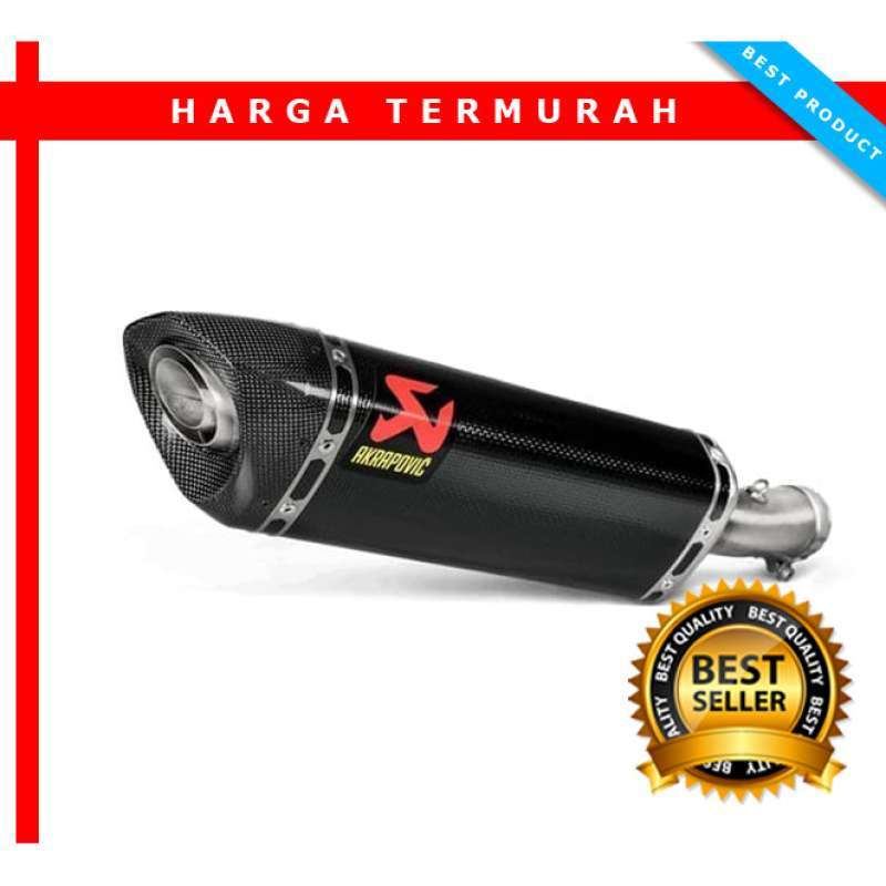 Promo Knalpot Akrapovic Ninja 250 Fi N250Fi Slip On Carbon