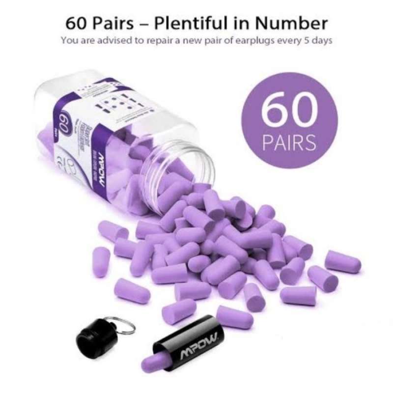 Mpow on sale foam earplugs