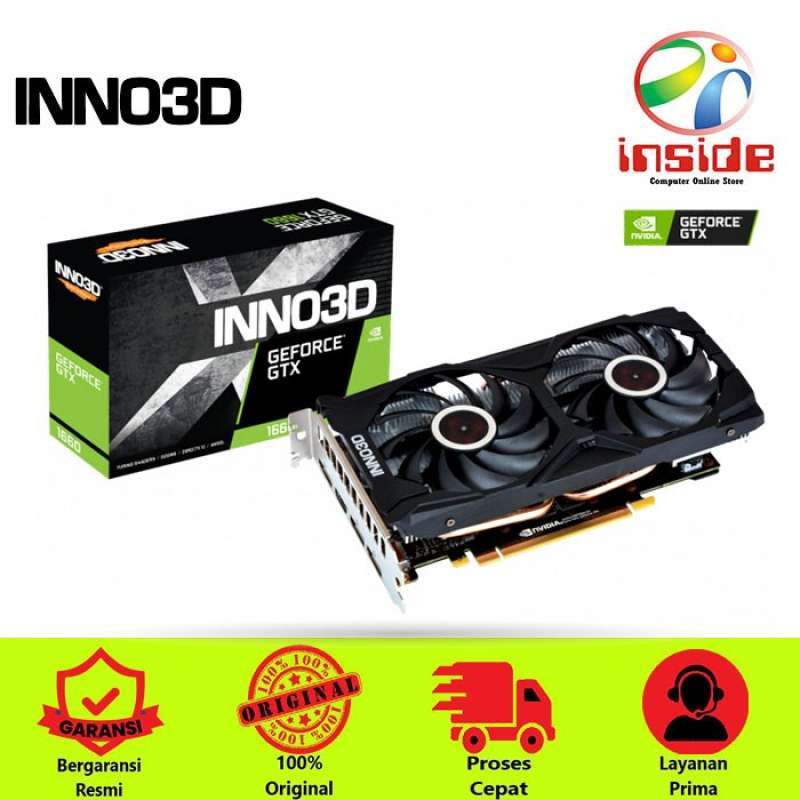 Jual Vga Inno3d Geforce Gtx 1660 Twin X2 6gb 192bit Gddr5 Directx12 Di Seller Xixistore Kebon Kacang Kota Jakarta Pusat Blibli