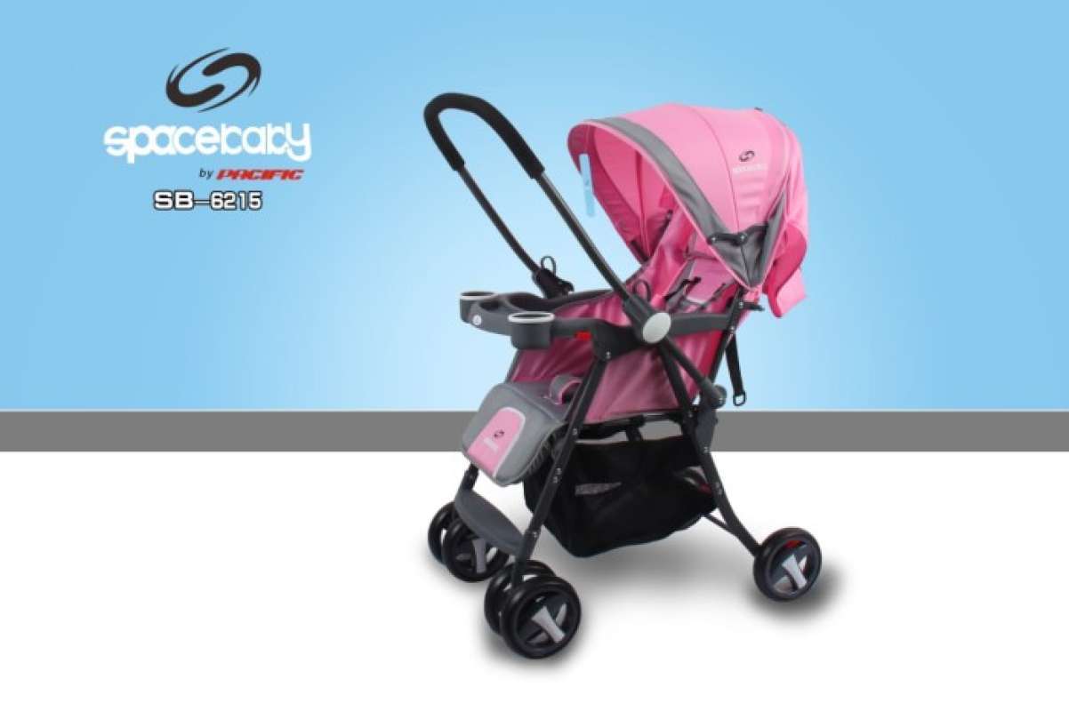 Promo SPACE BABY Stroller SB 6215 Kereta Dorong Bayi Hadap Depan