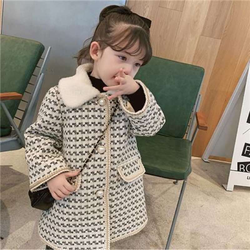 woolen puffer jacket baby girl