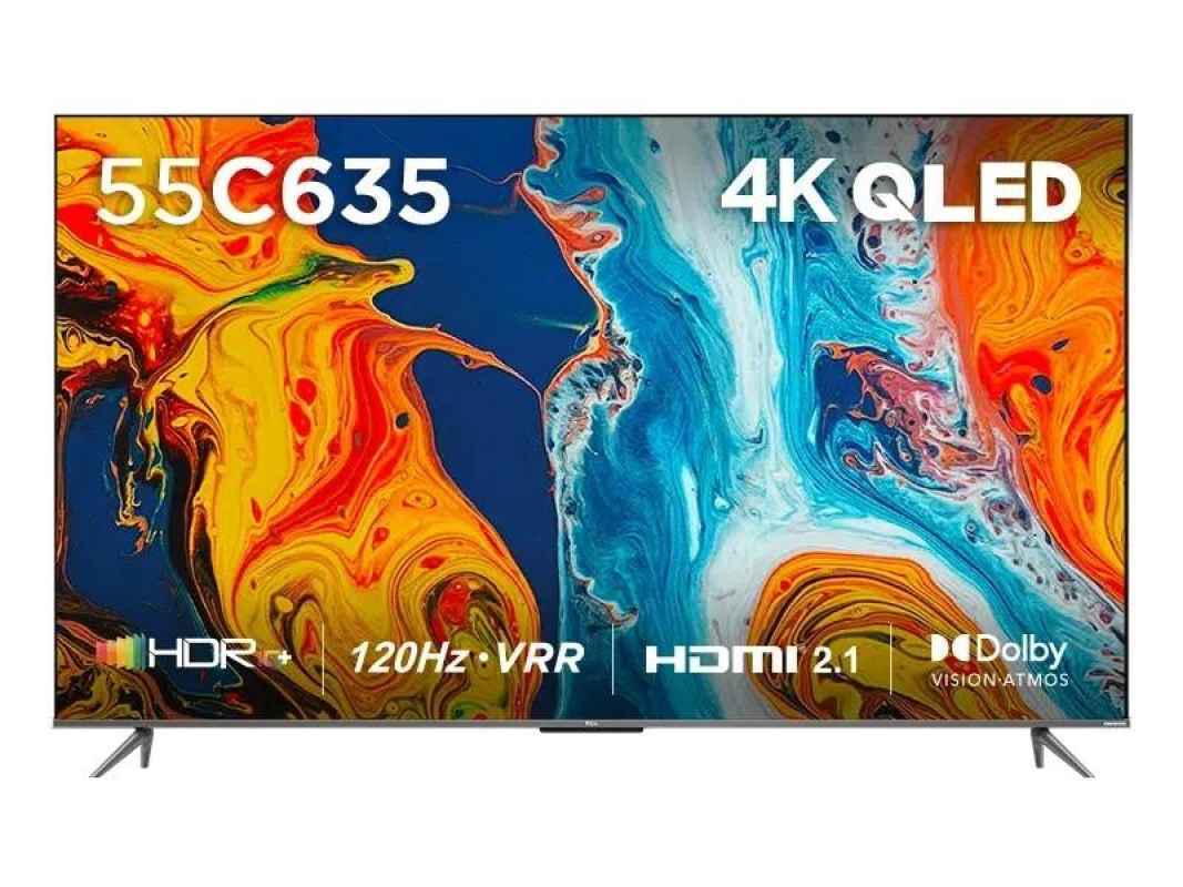 Jual Tcl 55c635 Led Smart Google Tv 4k Qled 55 Inch Dolby Vision