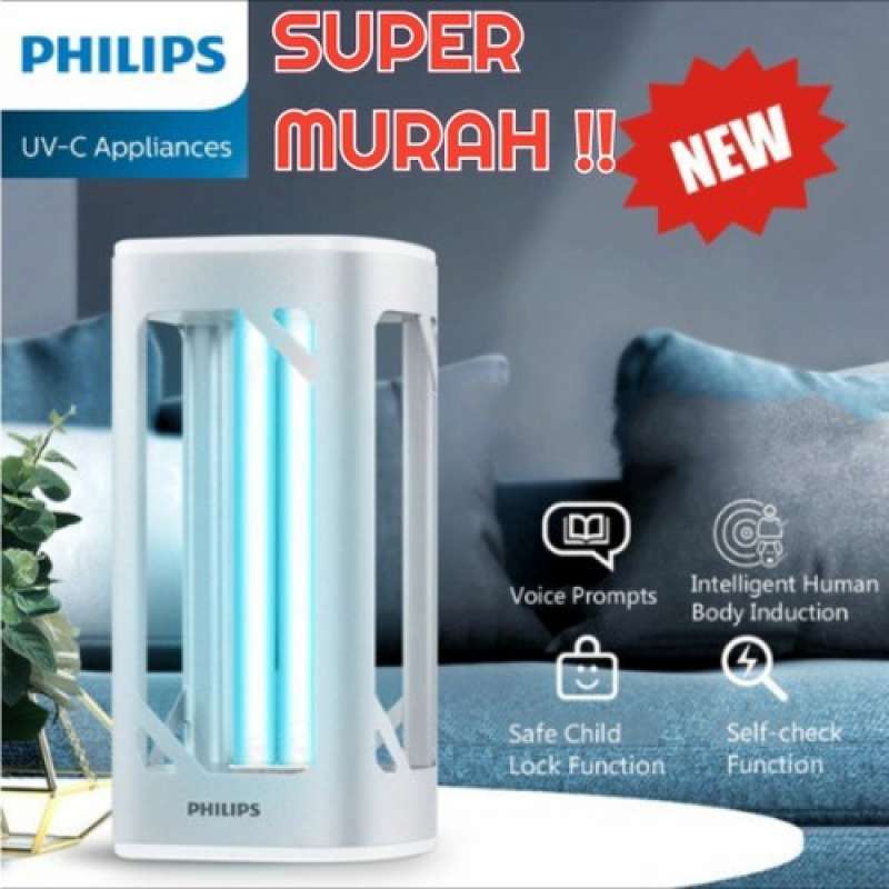 Promo PHILIPS UVC Disinfection Desk Lamp UVC UV C Lampu