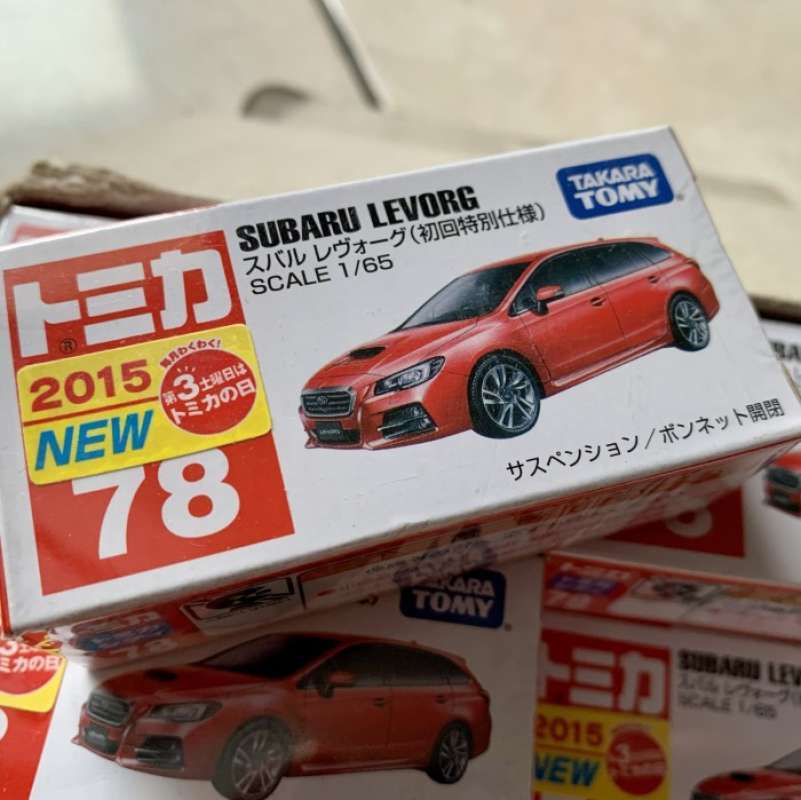 Jual Tomica Subaru Levorg Special Color Red 2015 no 78 di Seller