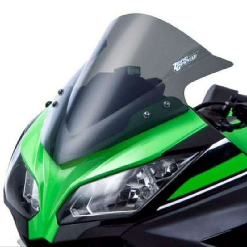 Promo Windshield Zero Gravity Ninja 250Fi Dark Smoke Double