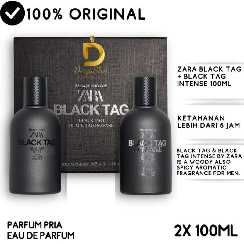 zara black tag intense perfume