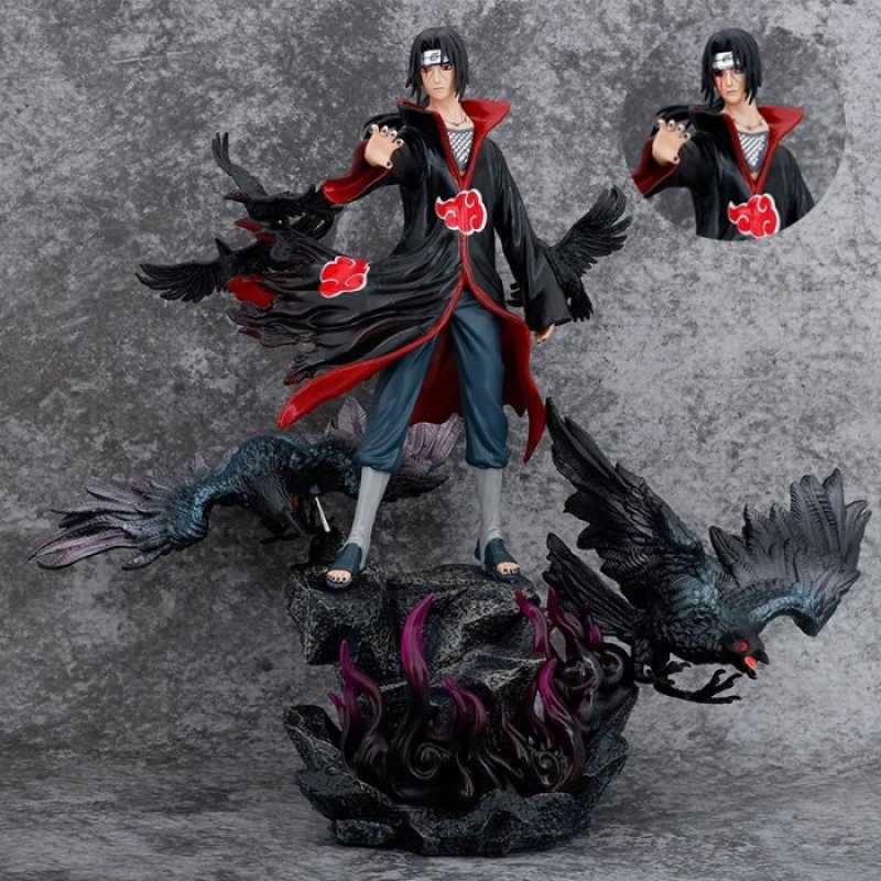 UCHIHA ITACHI NARUTO UZUMAKI SASUKE AKATSUKI ANIME ACTION FIGURE MURAH TOCKO99